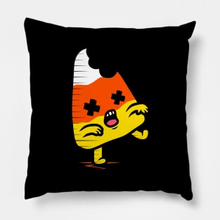 Zombie Candy Corn Pillow