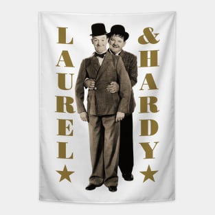 Laurel & Hardy Tapestry