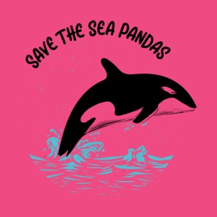 save the sea Pandas 2021 T-Shirt