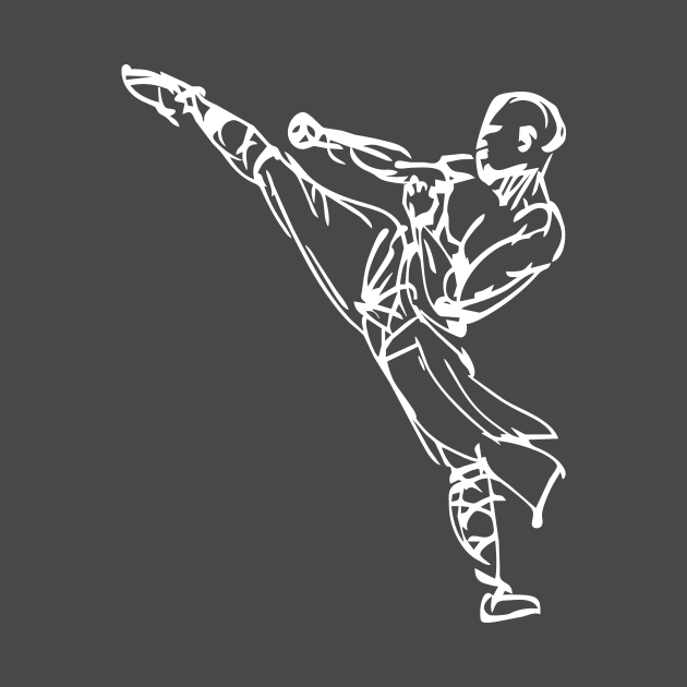 Kung-fu high kick by Nikokosmos