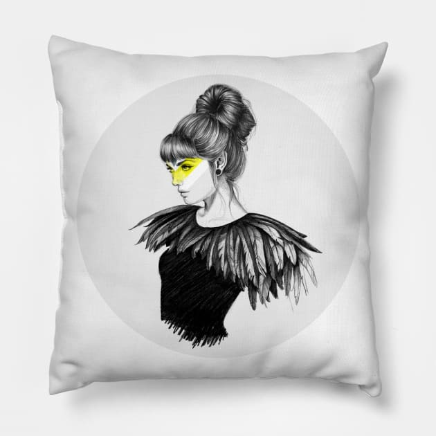 Warrior Pillow by InaStanimirova