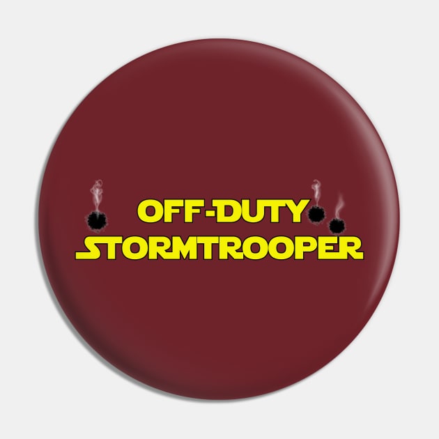 Off-Duty Stormtrooper Pin by Spatski