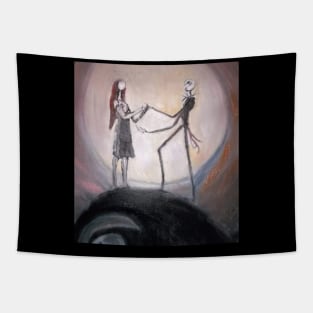 jack and sally Tapestry