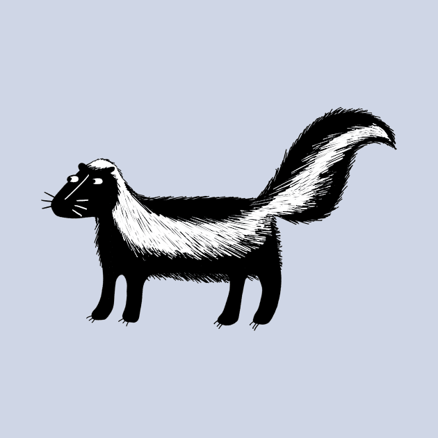 Skunk by NicSquirrell