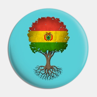 Tree of Life with Bolivian Flag Pin
