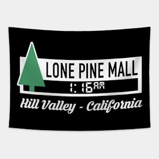 Mall logo (lone tree) Tapestry