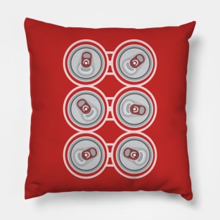 six pack of beer Pillow