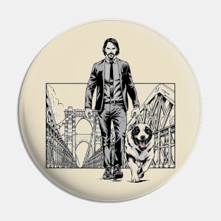 John Wick (bridge) Pin