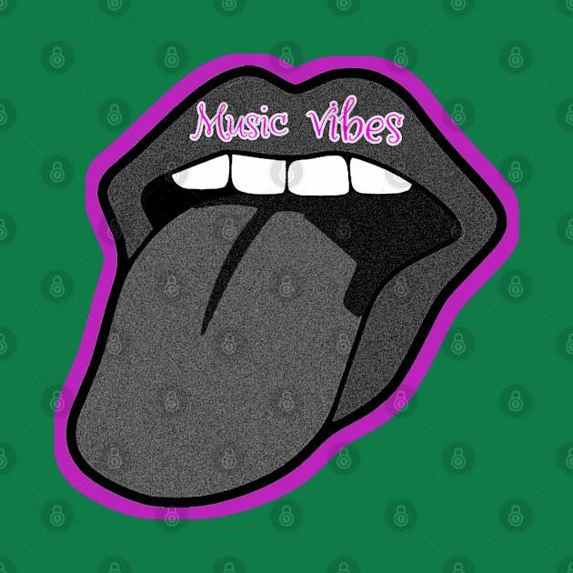 Music vibes design by Dead but Adorable by Nonsense and Relish