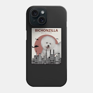 Bichonzilla - Giant Bichon Frise Dog Monster Phone Case