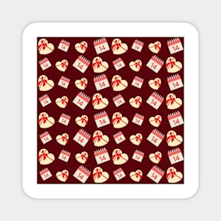 Valentine Pattern Magnet