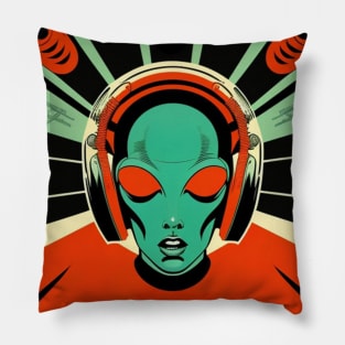 Aliens Binaural Beats Pillow