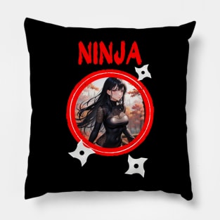 Ninja Target Love Cute Anime Girl Pillow