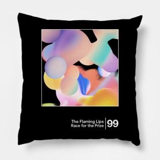 Race for the Prize / Minimal Style Graphic Artwork Design Pillow