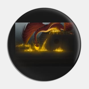 Monstrous Nightmare Dragon Attack Pin