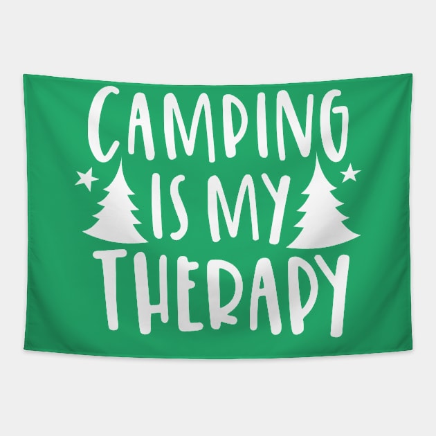 Camping Tapestry by Alvd Design