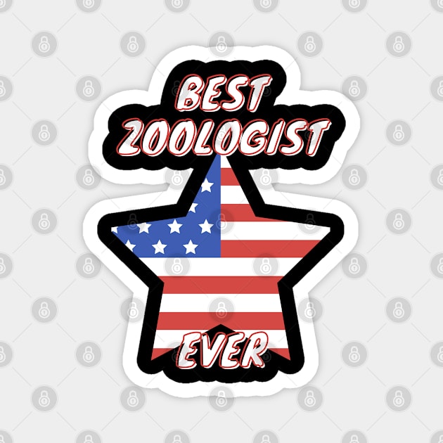 Best Zoologist Ever Magnet by Think Sarcasm Store