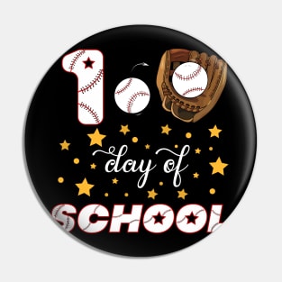 100th Days Of School boys girls basketball lover Pin