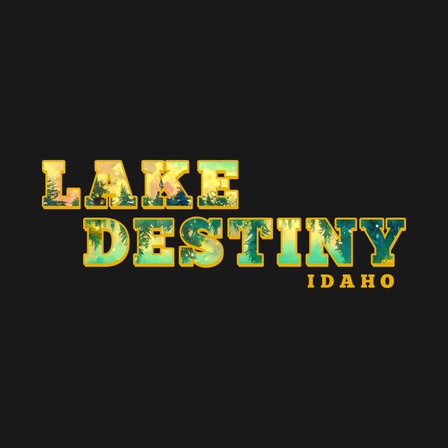 Lake Destiny Idaho by Heyday Threads