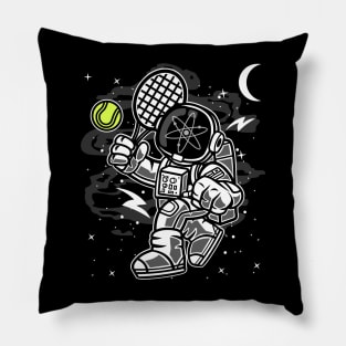 Astronaut Tennis Cosmos ATOM Coin To The Moon Crypto Token Cryptocurrency Blockchain Wallet Birthday Gift For Men Women Kids Pillow