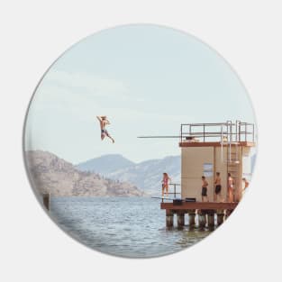 Taking the Leap - Okanagan Lake Pin