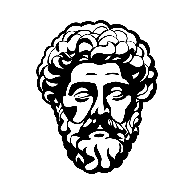 Marcus Aurelius Portrait by HalpinDesign