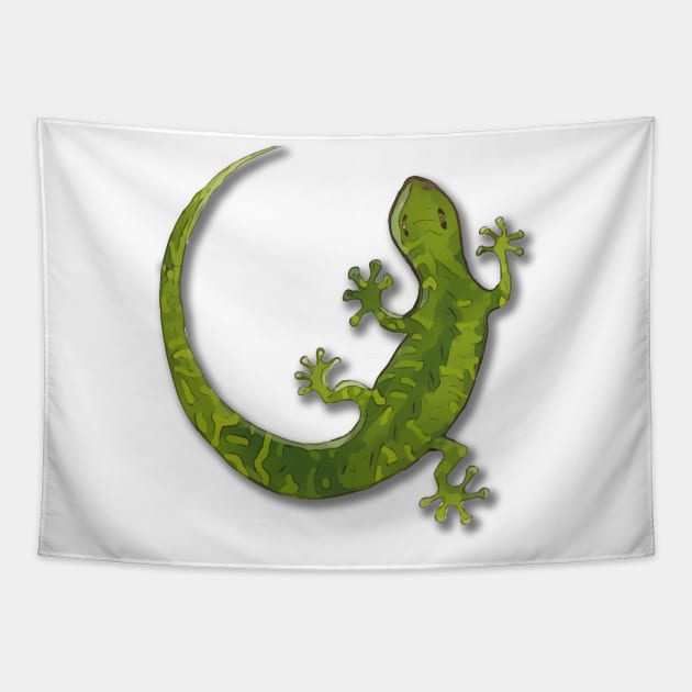 gecko Tapestry by WelshDesigns