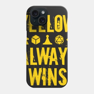 Yellow Always Wins Phone Case