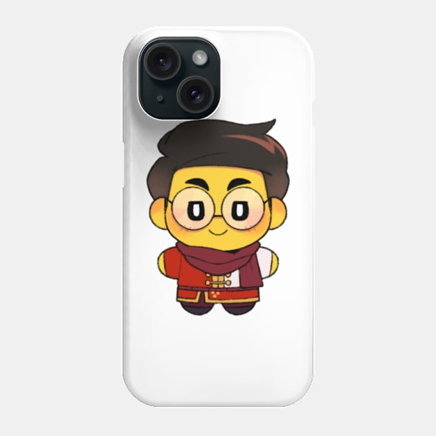 Tiny Mr. Tang Active Phone Case by SheWolfCentral