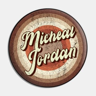 Vintage brown exclusive - micheal jordan Pin