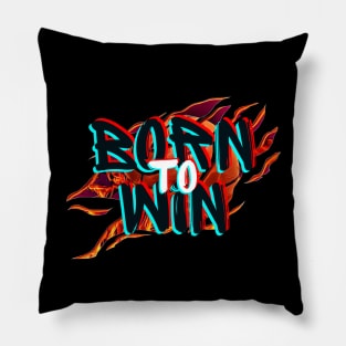 Born To Win, basketball Pillow