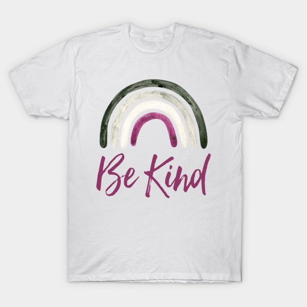 Be Kind Rainbow LGBTQIA Asexual Pride - Lgbt - T-Shirt