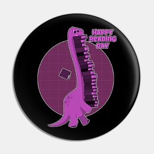 happy reading day booksaurus Pin