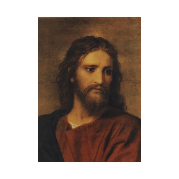 Christ at Age 33 by Heinrich Hofmann by Naves