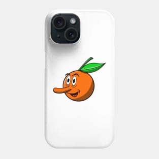 orange face Phone Case