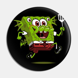 Cthulhu Squarepants Pin