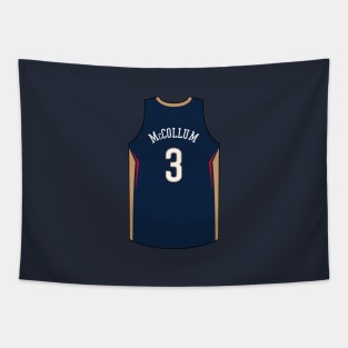 CJ McCollum New Orleans Jersey Qiangy Tapestry