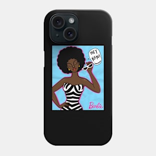 Afro  Barbie Phone Case