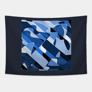 Blue waves Tapestry