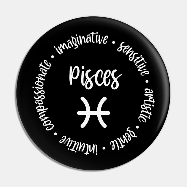 Pisces Zodiac Pin by armodilove