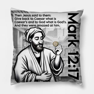 Mark 12:17 Pillow