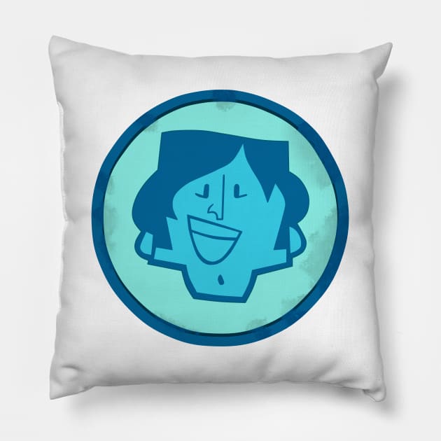 TDWT Chris Is Really Really Really Really Hot's logo Pillow by CourtR