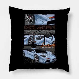 McLaren Racing Car Pillow