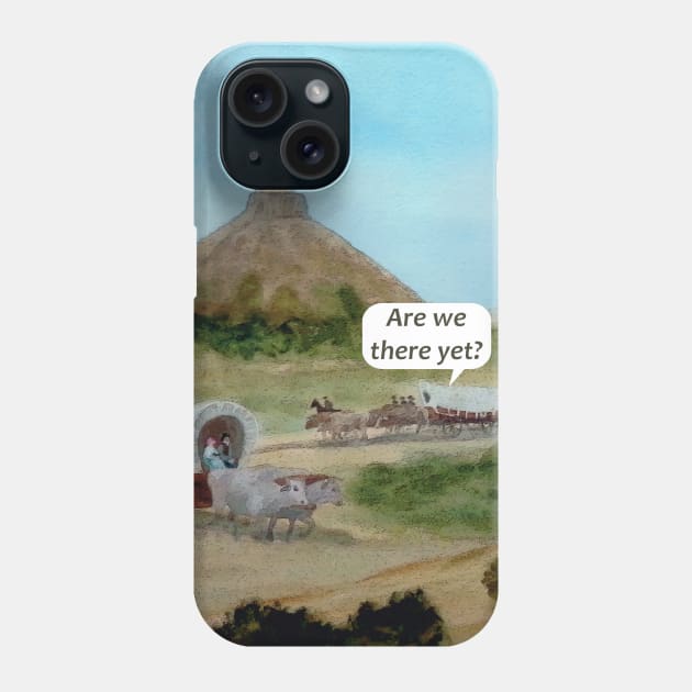 Traveling the Oregon Trail with Kids Phone Case by MelissaJBarrett