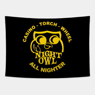 Northern soul up all night owl Tapestry