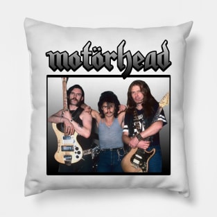 Motorhead Gradient Black Pillow