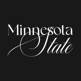 Minnesota State word design T-Shirt