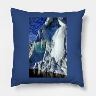 Iceberg Giant, Cape Roget, Antarctica Pillow