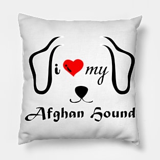 I love my Afghan Sound Dog Pillow