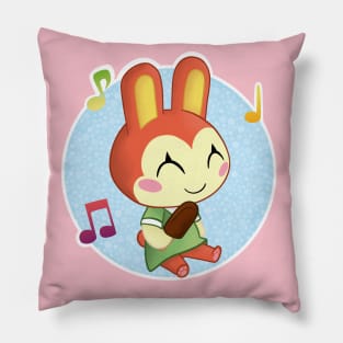 Bunnie with her ice cream Pillow